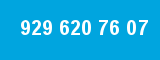 929 620 76 07 929 620 76 07